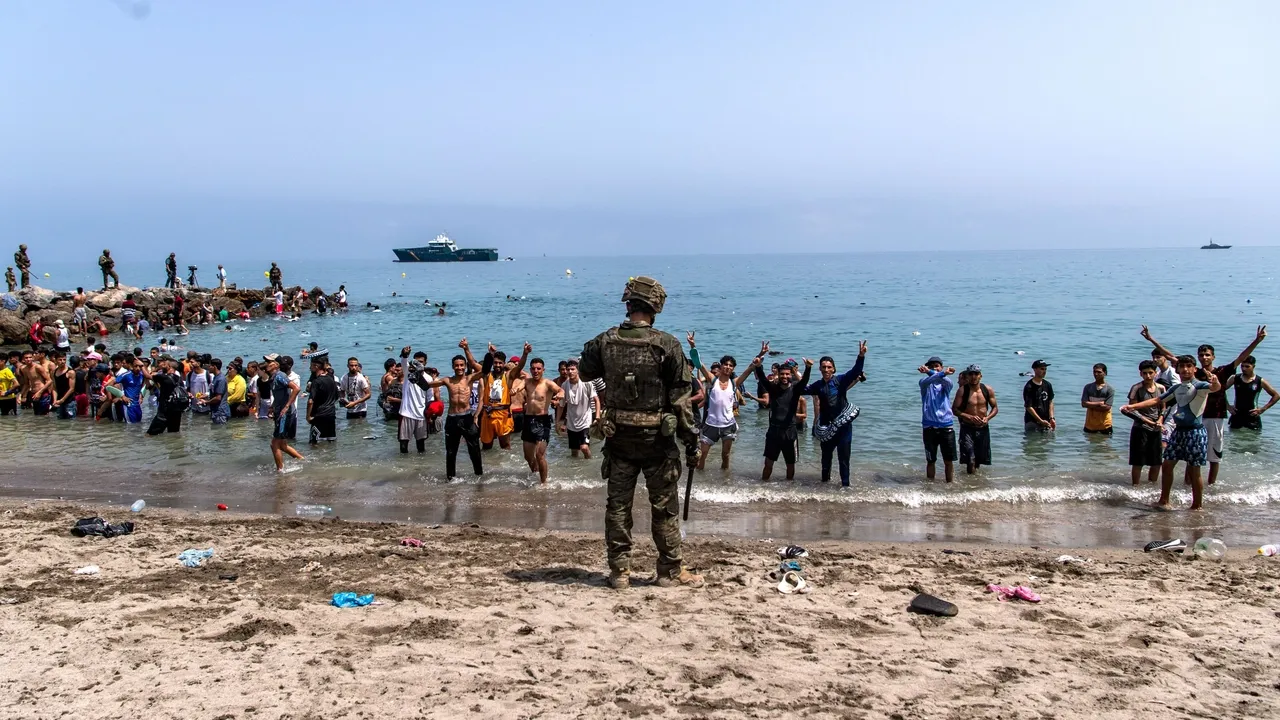 Ceuta : Le bilan de la traversée des migrants s'élève à 72 morts