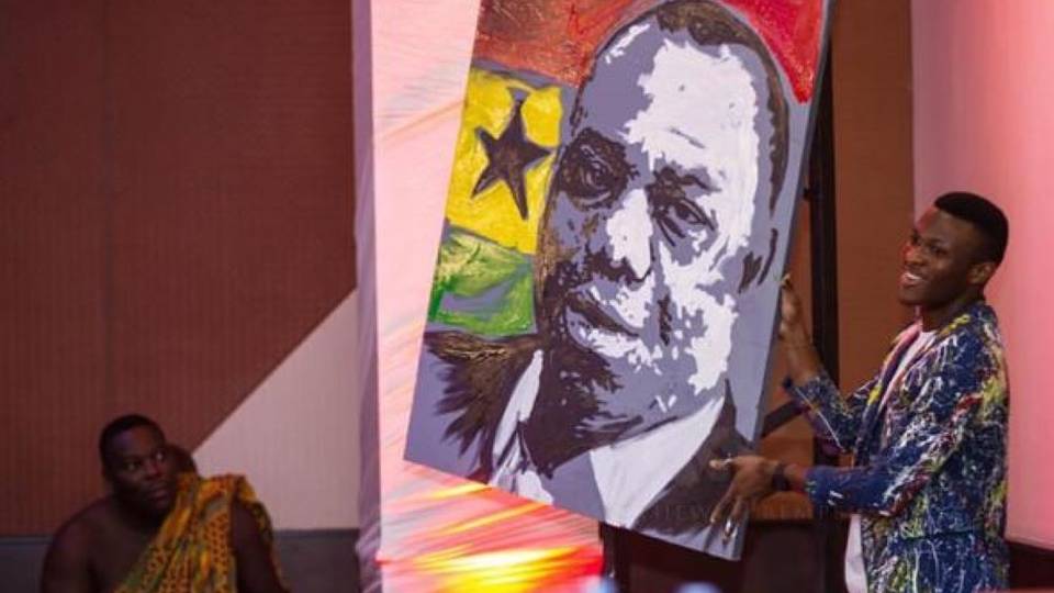 Chukwu The Painter: ‘Live performance-painting transformed my art’