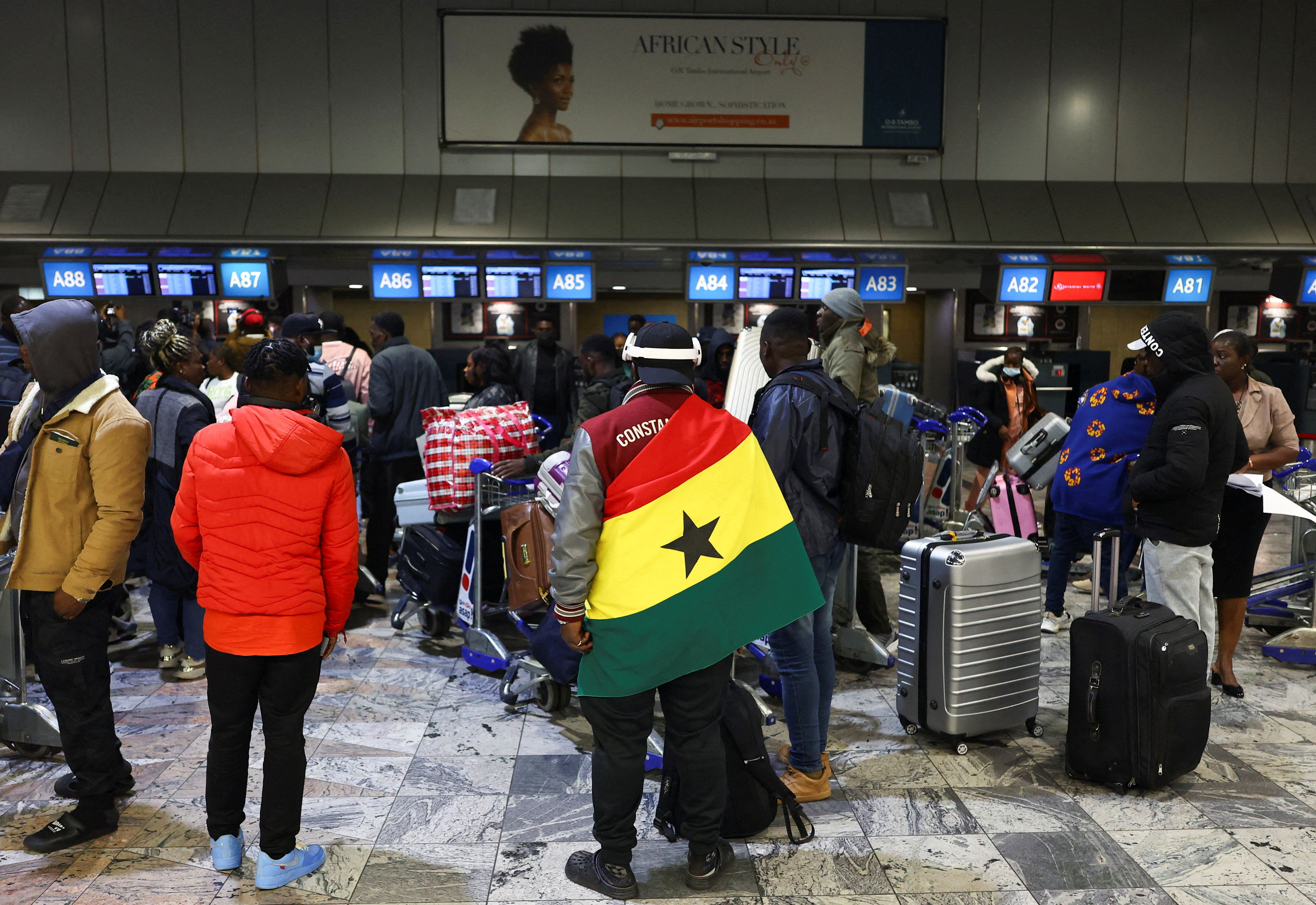 Ghana warns its citizens against non-essential travel to South Africa