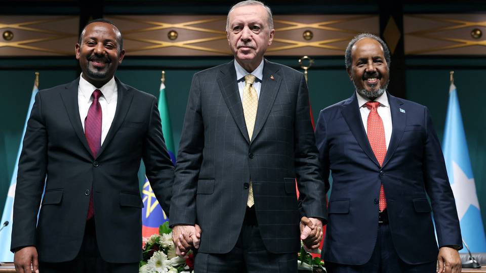 Erdogan annonce que l'Éthiopie et la Somalie sont parvenues à un accord  sous la médiation d'Ankara