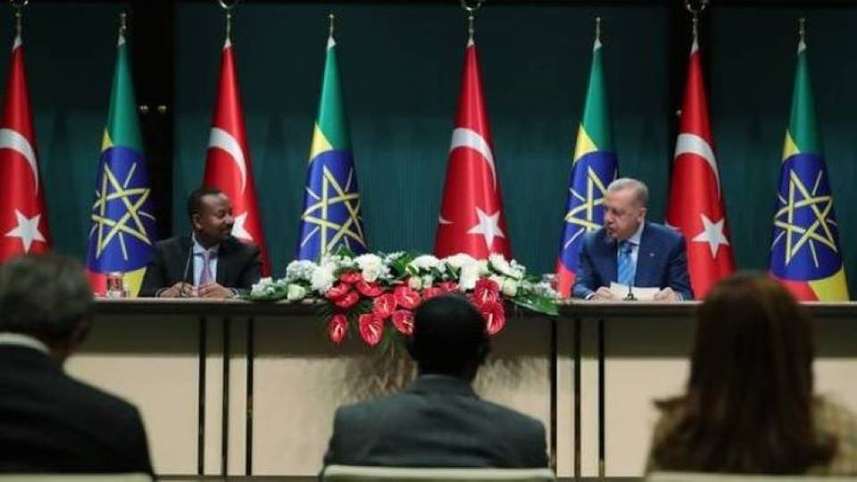 Erdogan et le Premier ministre éthiopien, Abiy Ahmed Ali, discutent des développements internationaux