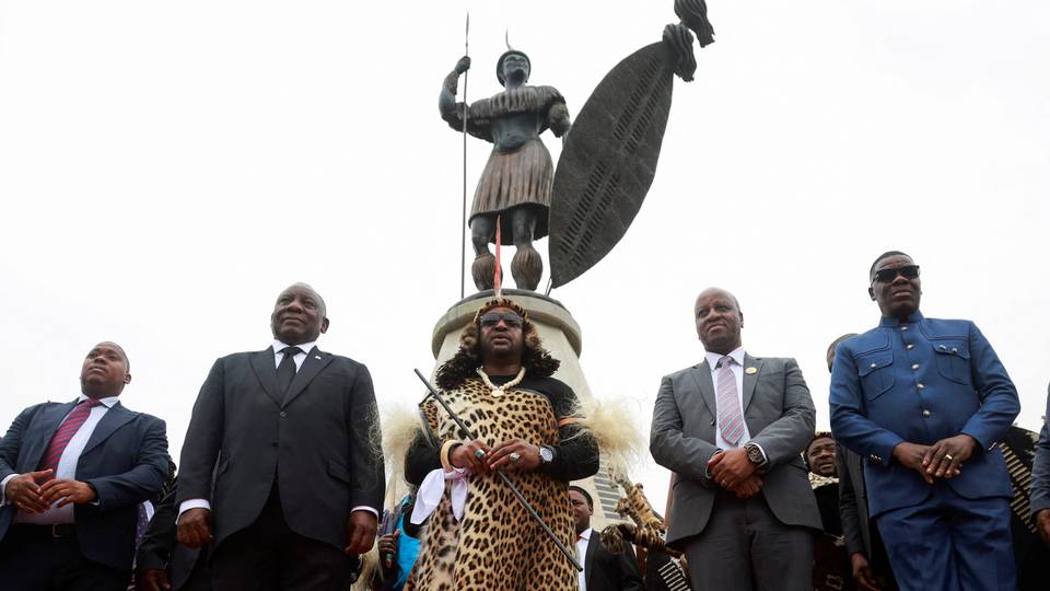 South Africa unveils 'better-looking' King Shaka statue after criticism