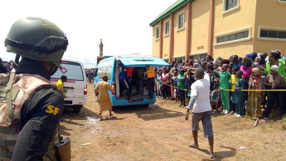 UNICEF 'devastated' over deaths of students in Nigeria school collapse
