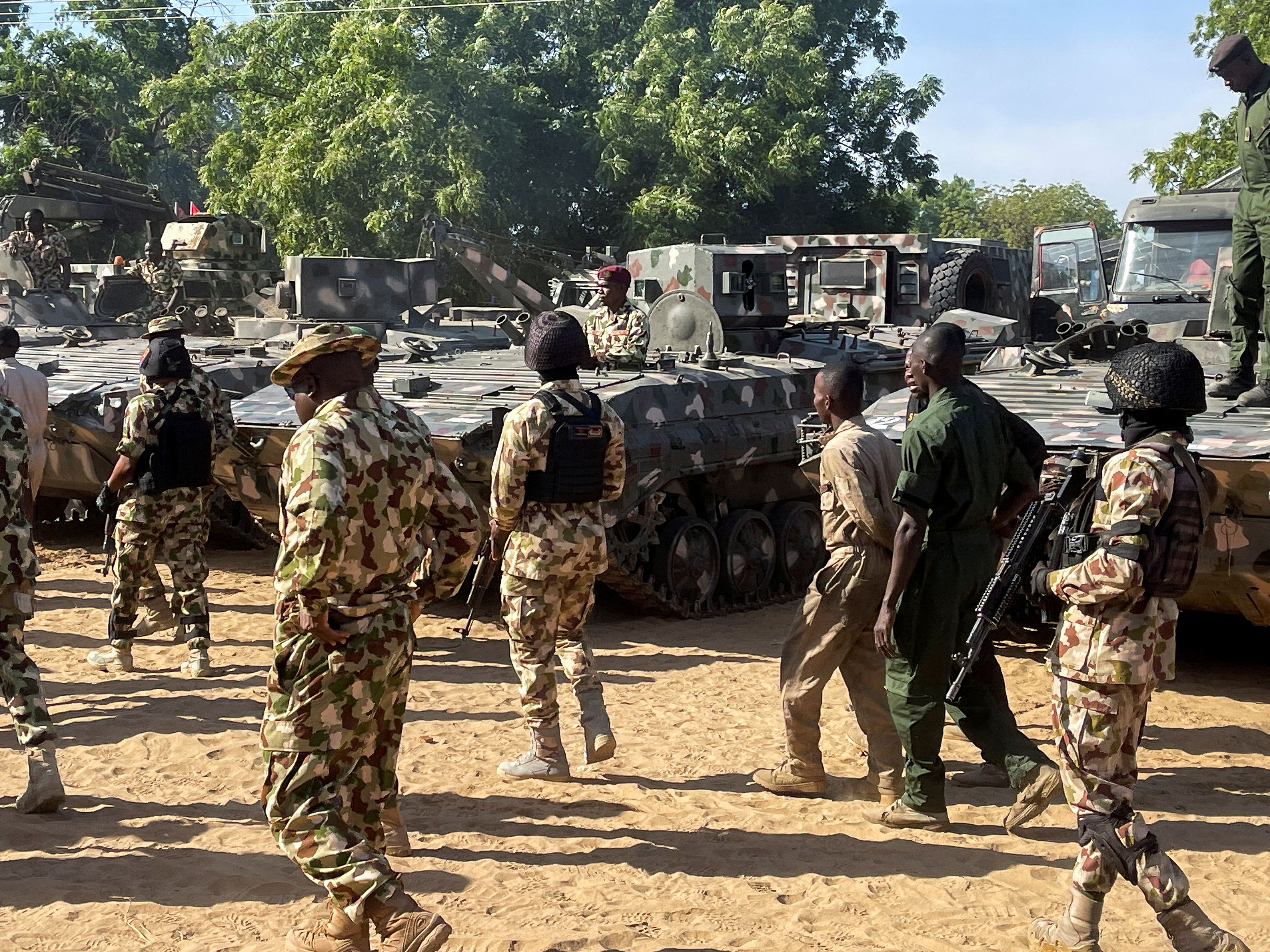 Nigeria military denies civilian deaths in airstrikes, says 70 bandits killed