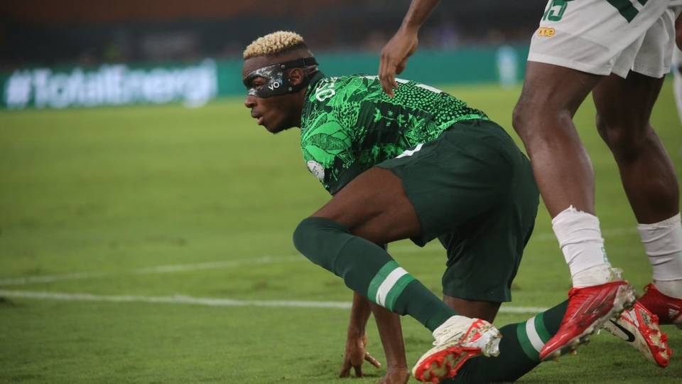 AFCON 2023: Nigerian coach hails 'fantastic' Osimhen