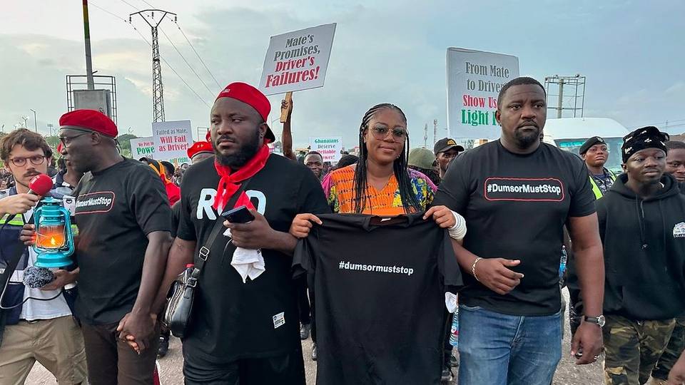 Why Ghanaian celebrities joined electricity protests