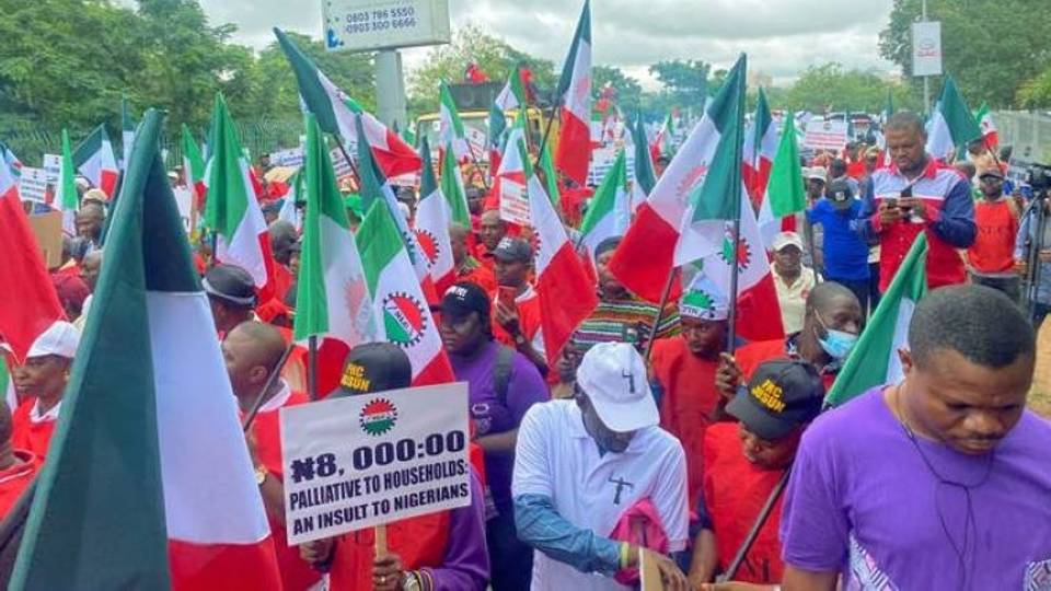 Nigerian union leader detained by police