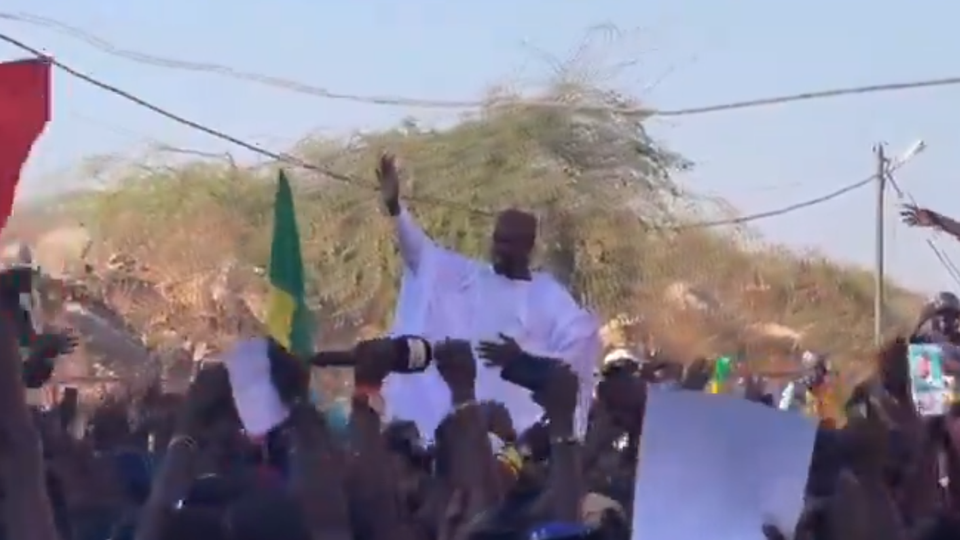 Sonko: Released Senegal opposition leader makes first public appearance in months