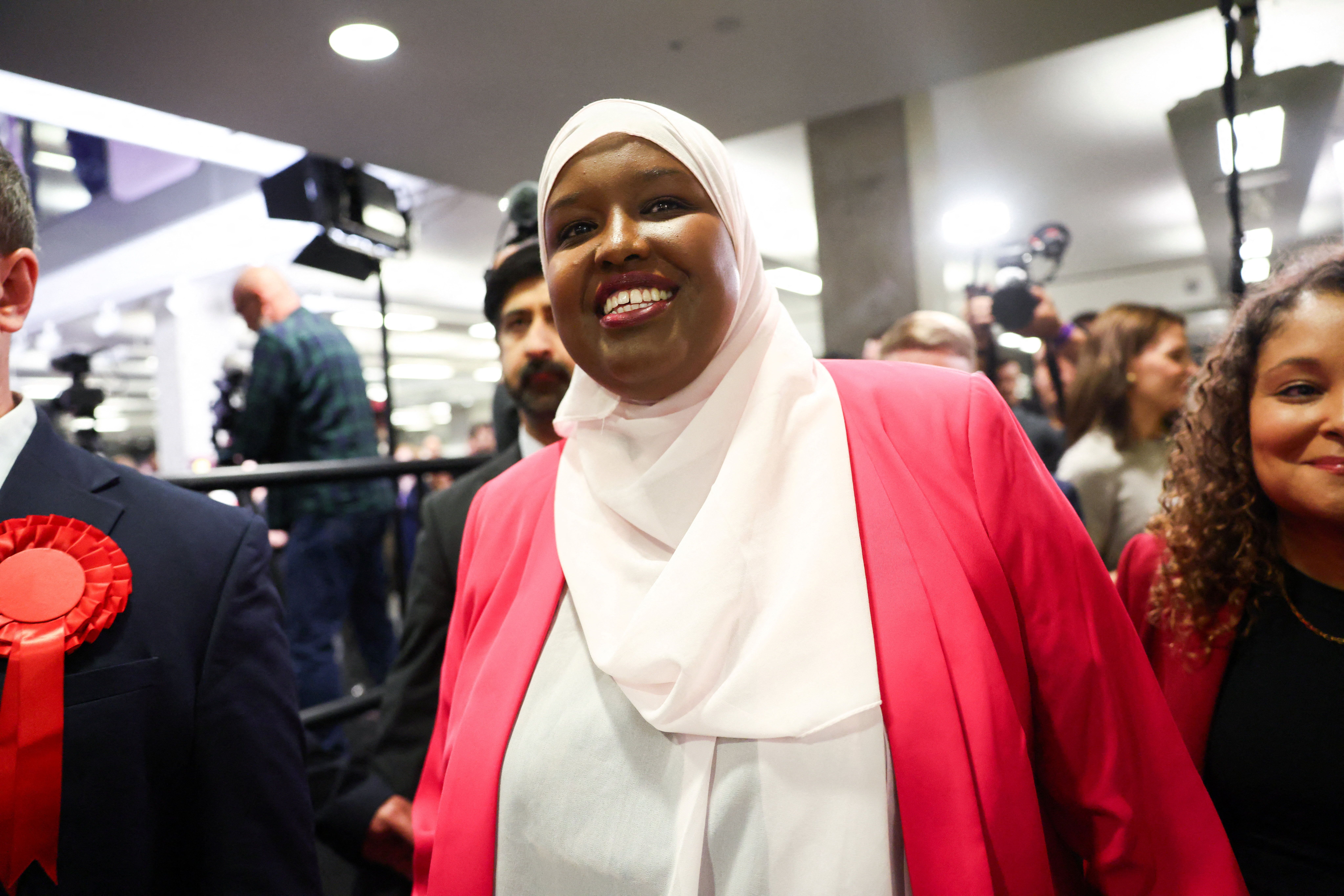 Somali-born Sagal Abdi-Wali sworn in as British MP after by-election