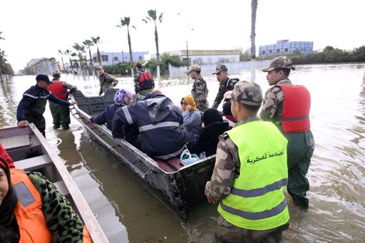 Morocco floods: More than 100,000 evacuated after heavy rain