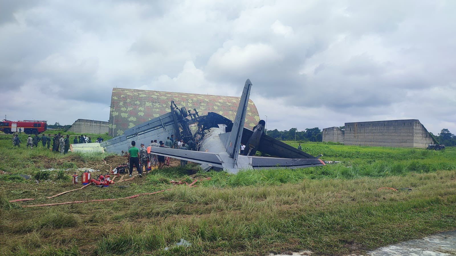 Indian Air Force plane crash kills five personnel in northeast air base