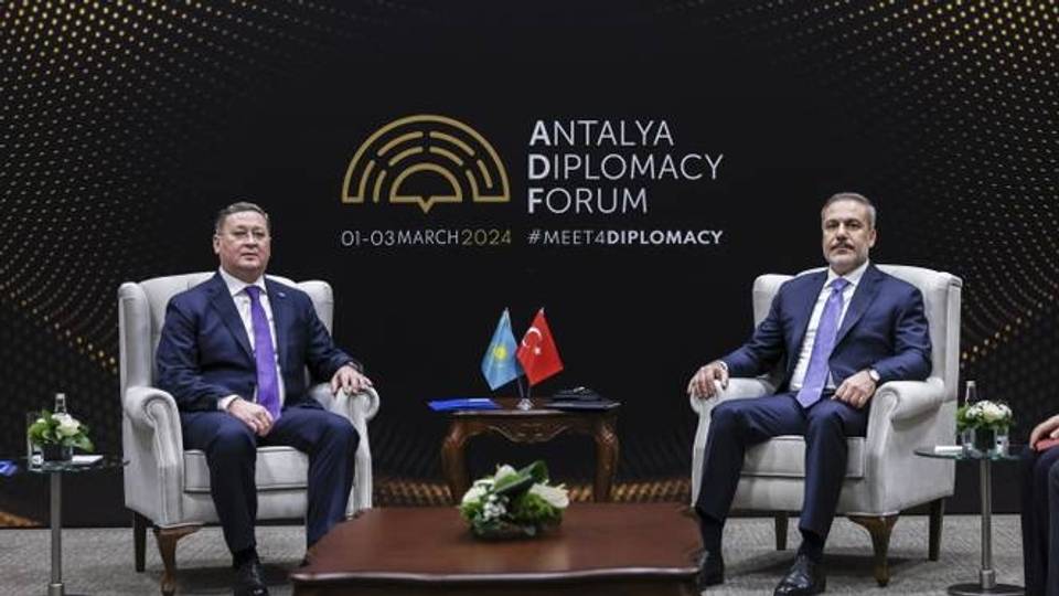 Turkish FM Fidan meets counterparts ahead of Antalya Diplomacy Forum