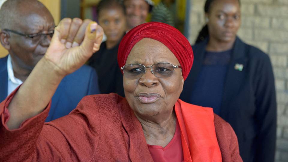Namibia on course for its first woman president with two-thirds of votes in