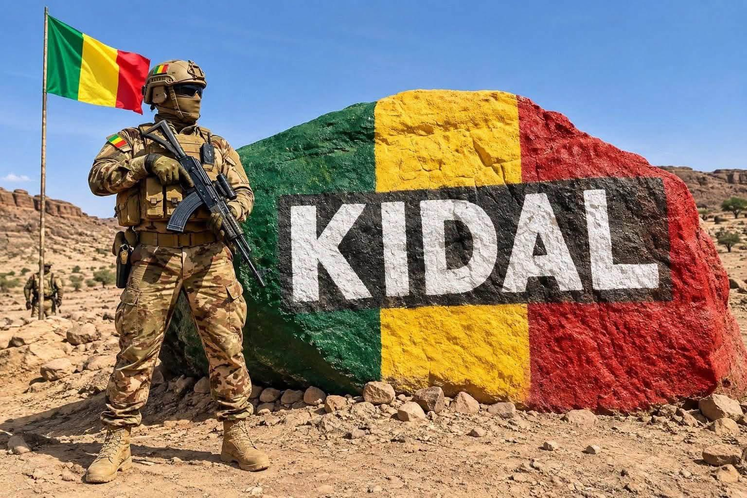 L’armée malienne entre dans la ville stratégique de Kidal, dans le nord