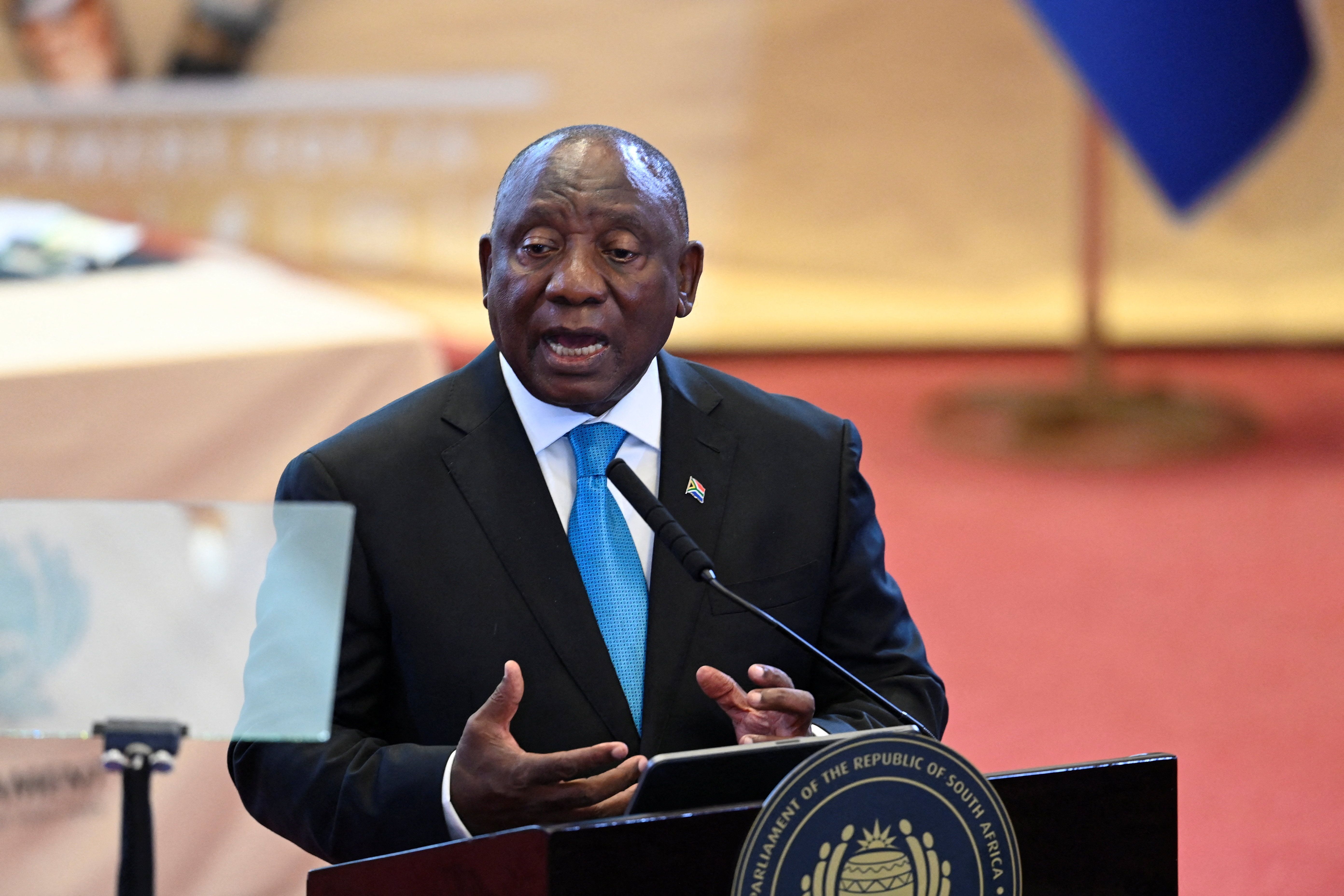 South Africa's Ramaphosa warns against blaming migrants for economic pain
