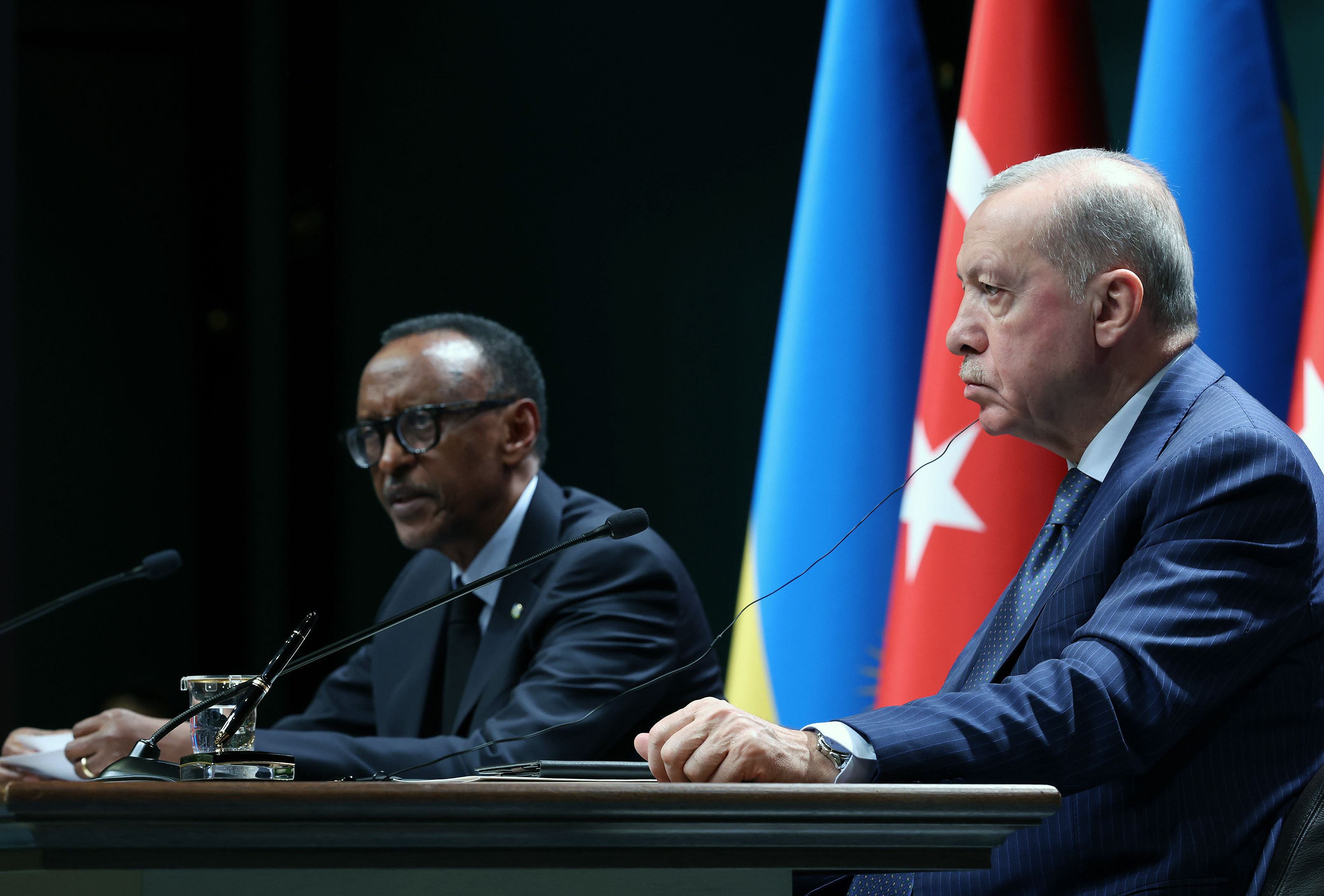 Rais Erdogan ajadili amani ya kikanda na viongozi wa Rwanda na DRC