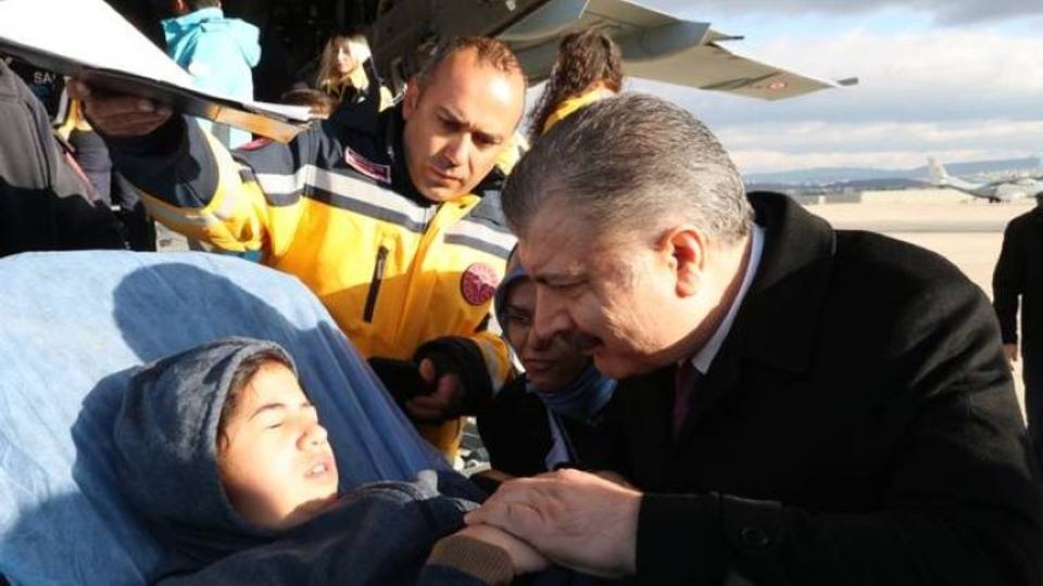 Second group of cancer patients from Palestine arrives in Türkiye