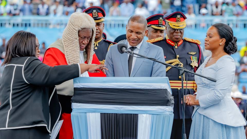 Botswana officially inaugurates president-elect Duma Boko
