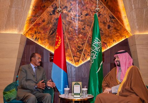 Eritrean president meets Saudi crown prince to discuss diplomatic ties
