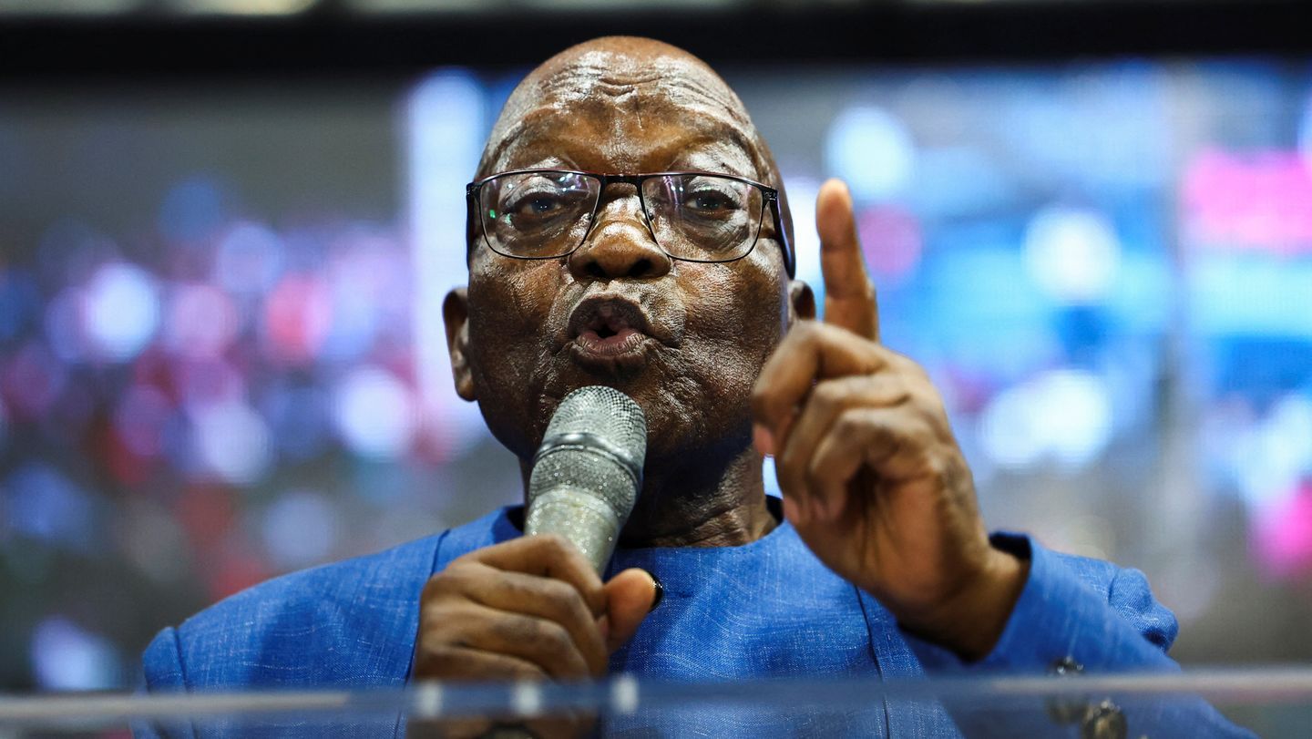Ex-president Zuma's meeting with Gupta brother draws South Africa anger