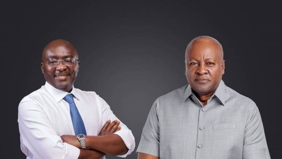 Mahama ya lashe zaɓen shugaban gahna da 57% na ƙuri'un da aka kaɗa: Hukumar Zaɓe