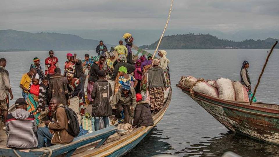 RDC : Des dizaines de "morts" après le naufrage d'une embarcation surchargée sur le lac Kivu