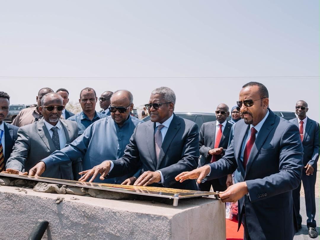Ethiopia, Djibouti and Dangote launch petroleum pipeline, storage