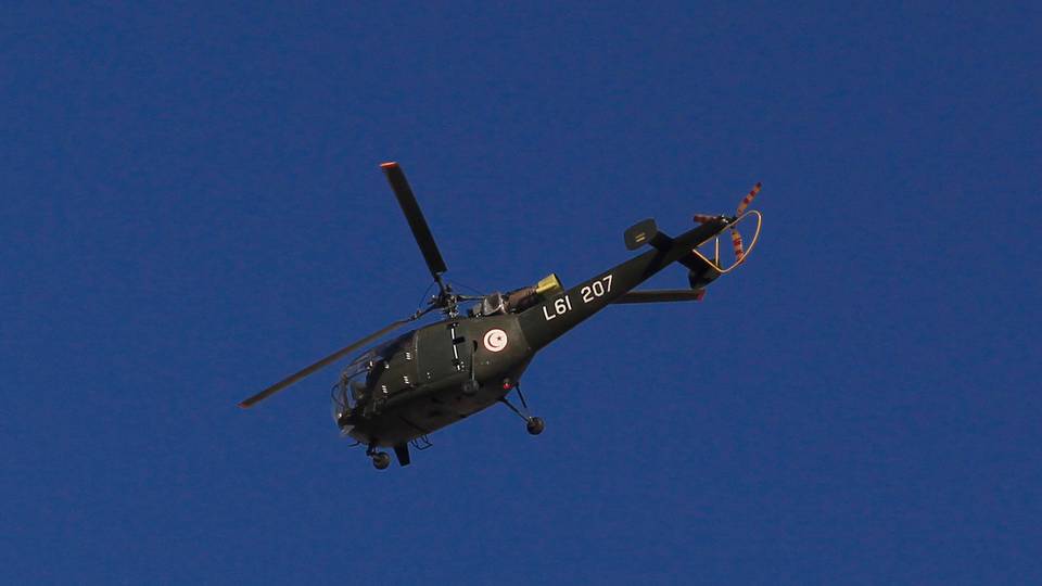 Tunisie: un militaire tué dans le crash d'un hélicoptère