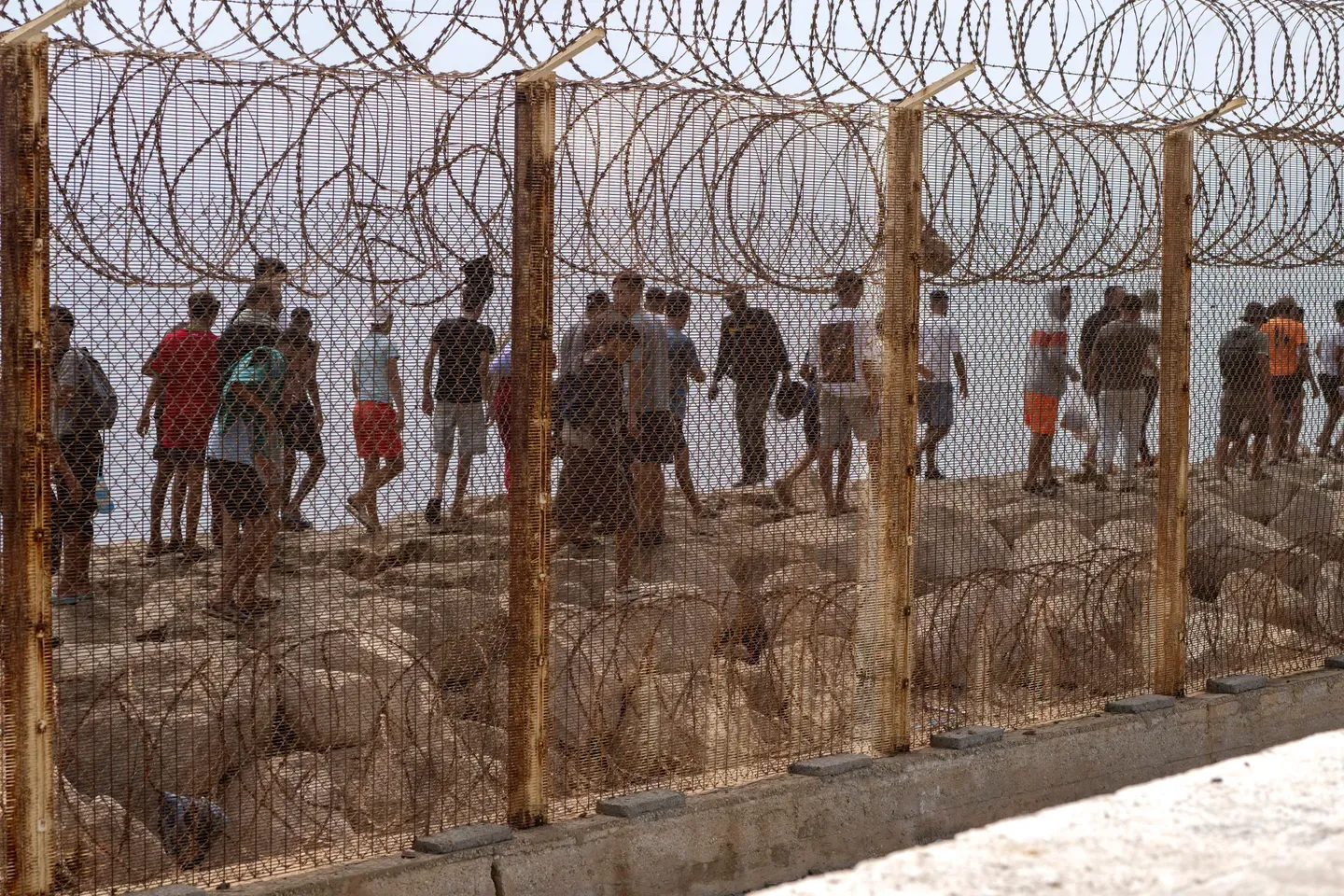 Morocco beefs up security amid calls for mass crossing into Spain’s Ceuta