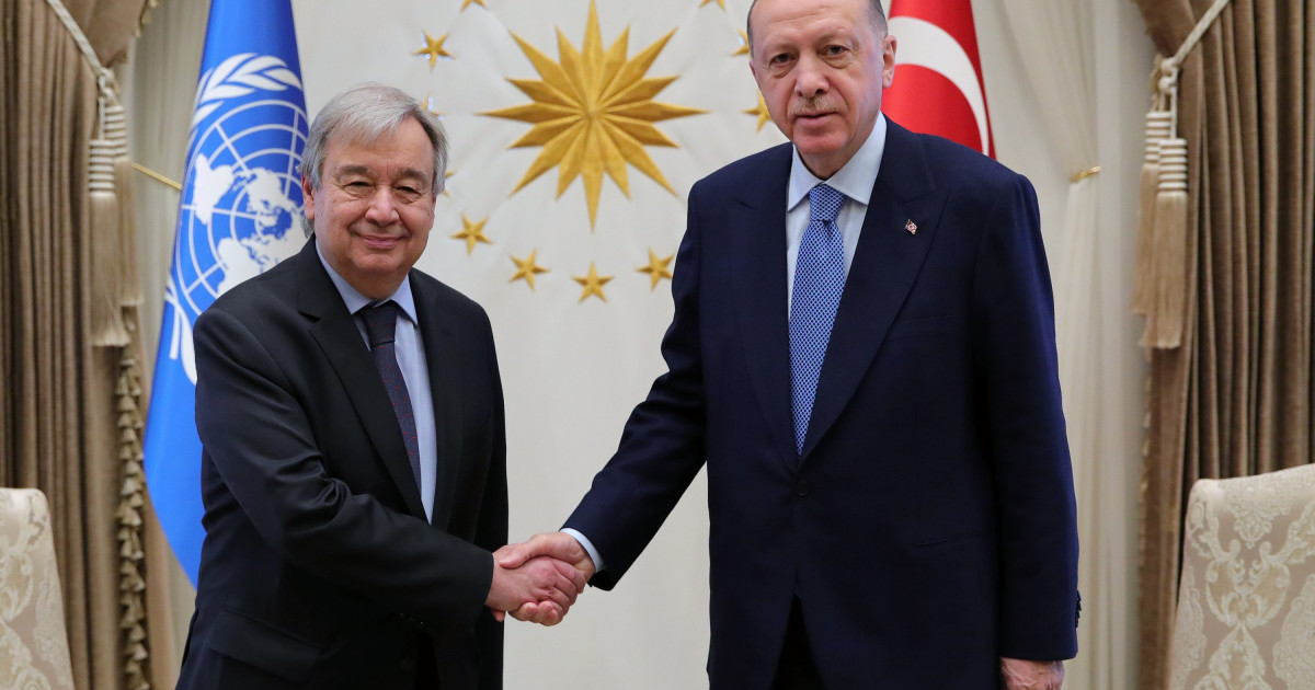 Erdoğan Honors UN Chief Guterres with Atatürk Peace Award
