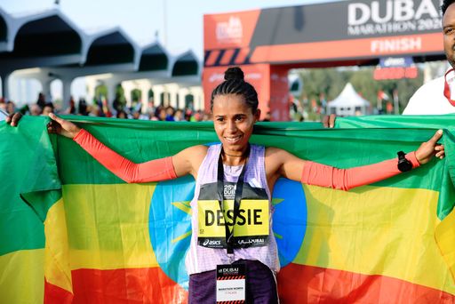 Ethiopians dominate Dubai Marathon as Melak and Dessie clinch gold