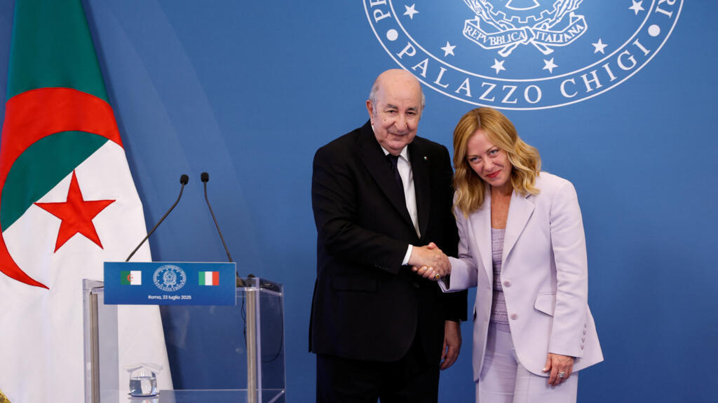 Italie : Giorgia Meloni se rend en Algérie pour sécuriser l’approvisionnement en gaz