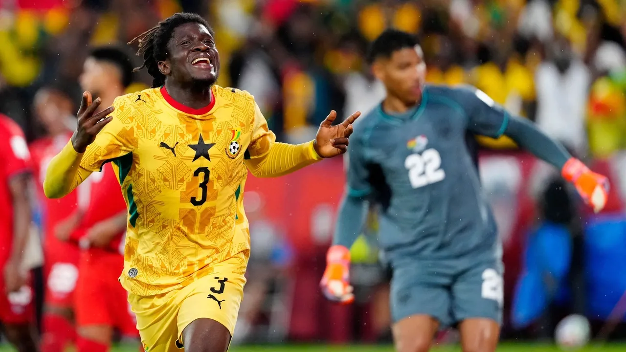 Ghana beat Panama 1-0 in their group stage opener at World Cup