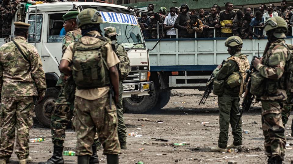 DRC soldiers on trial for fleeing advancing M23 rebels