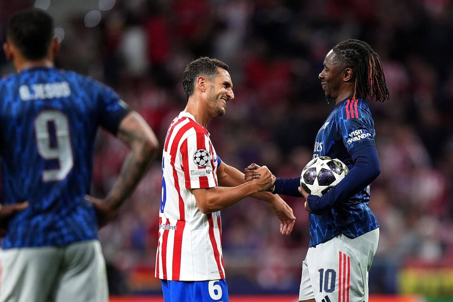 Sare ya 1-1 Yaiweka Nusu Fainali Kati ya Atletico na Arsenal Wazi.