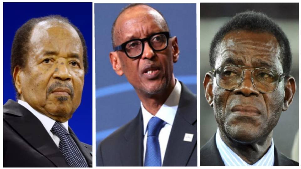 The 90% vote presidents: Kagame, Biya, Sisi and Obiang