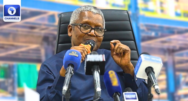 Dangote Ya Nemi Najeriya Ta Dogara da Kanta a Masana’antu da Wutar Lantarki
