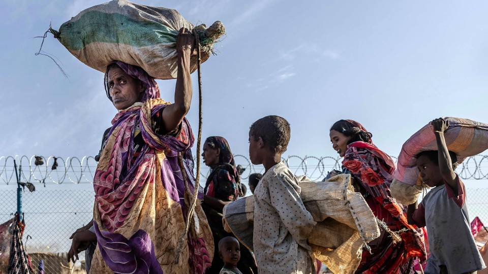 Displaced Sudanese face uncertain future in South Sudan camps
