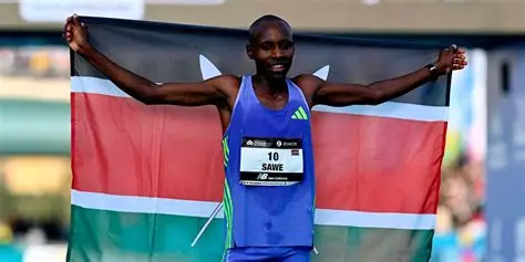 Sawe Makes History and Returns a Hero