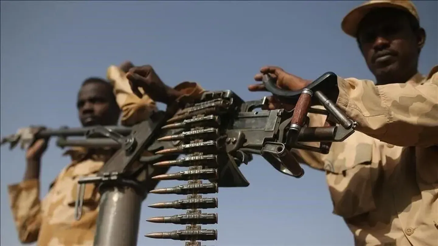 Surrendering RSF paramilitaries hand over military equipment to Sudan's army