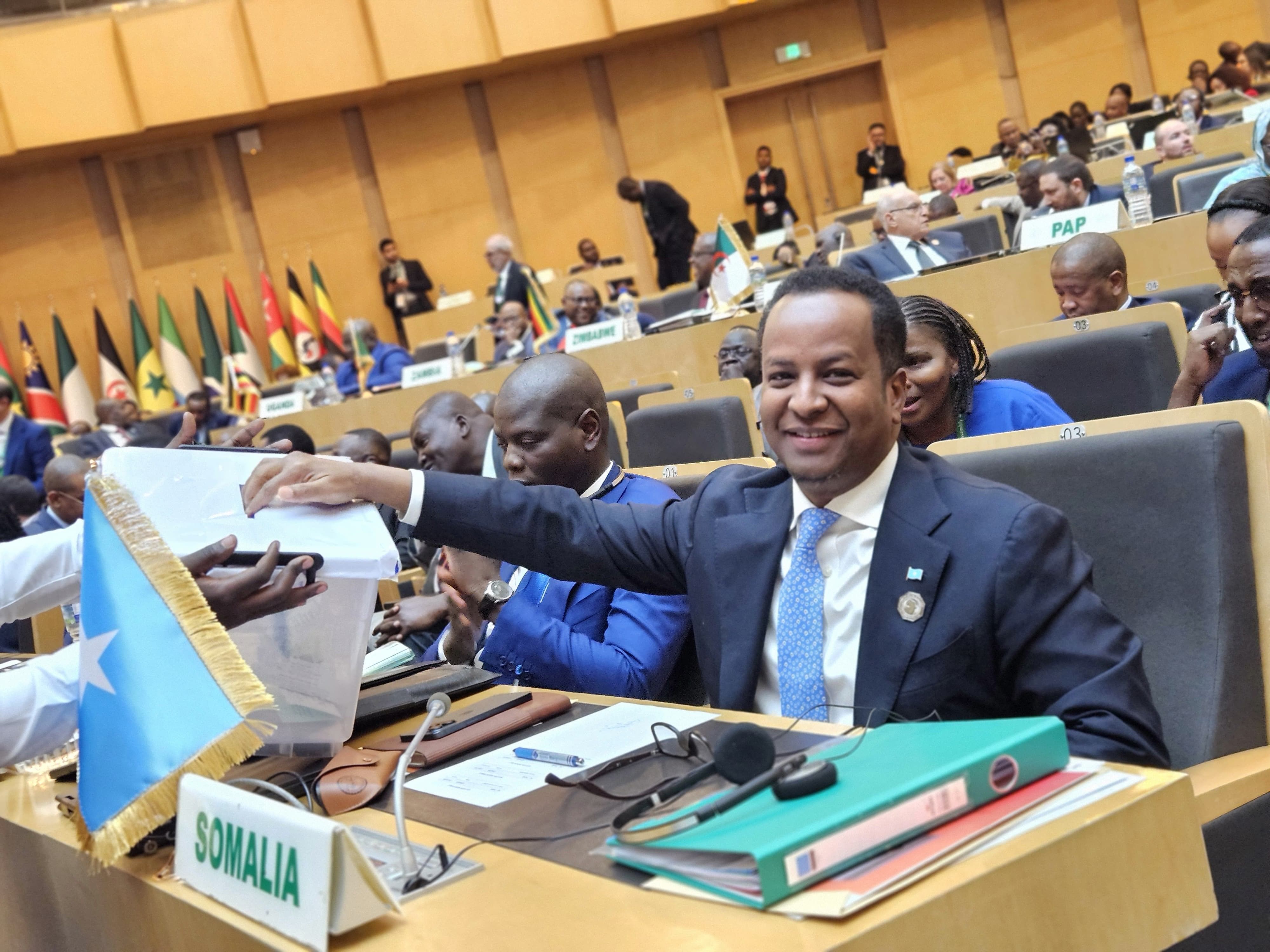 Somalia officially takes role on African Union Security Council for first time