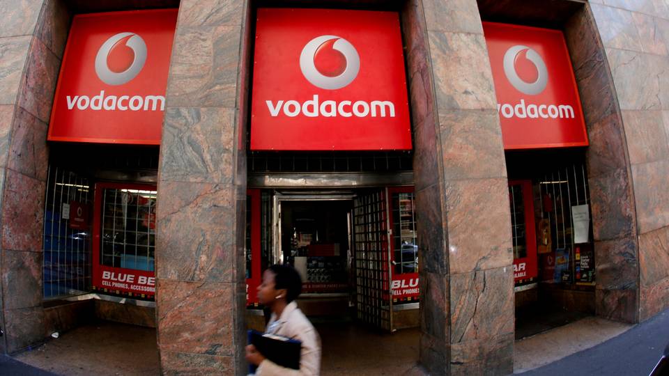 South Africa's telecoms operator Vodacom's earnings drop