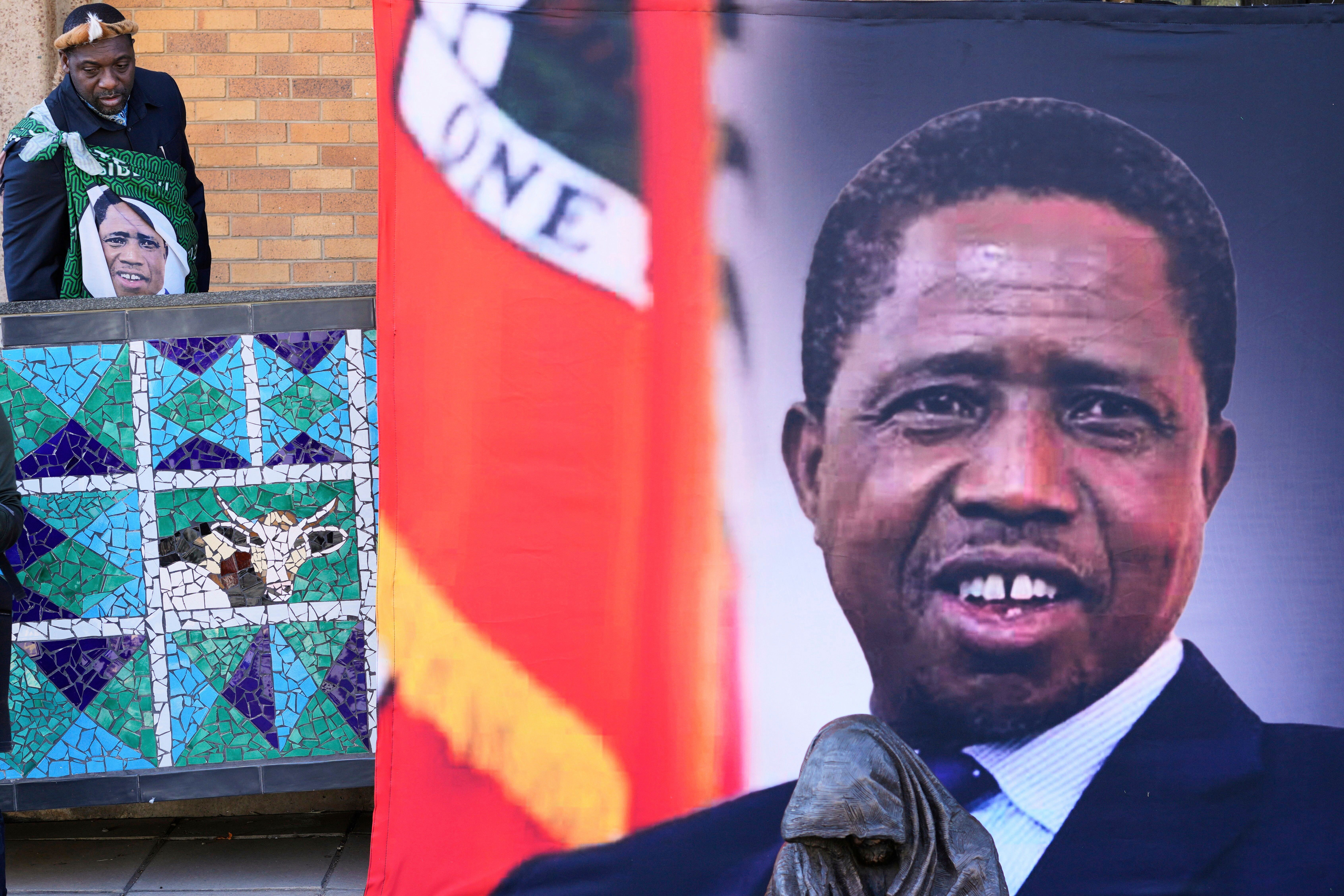 Edgar Lungu: South African court halts return of Zambia ex-president's remains