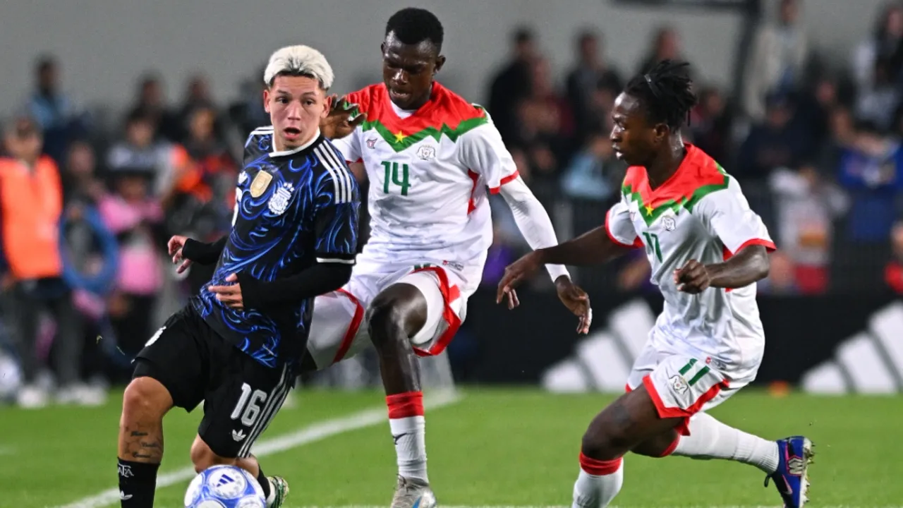 Argentina beat Burkina Faso 7-0 in friendly match