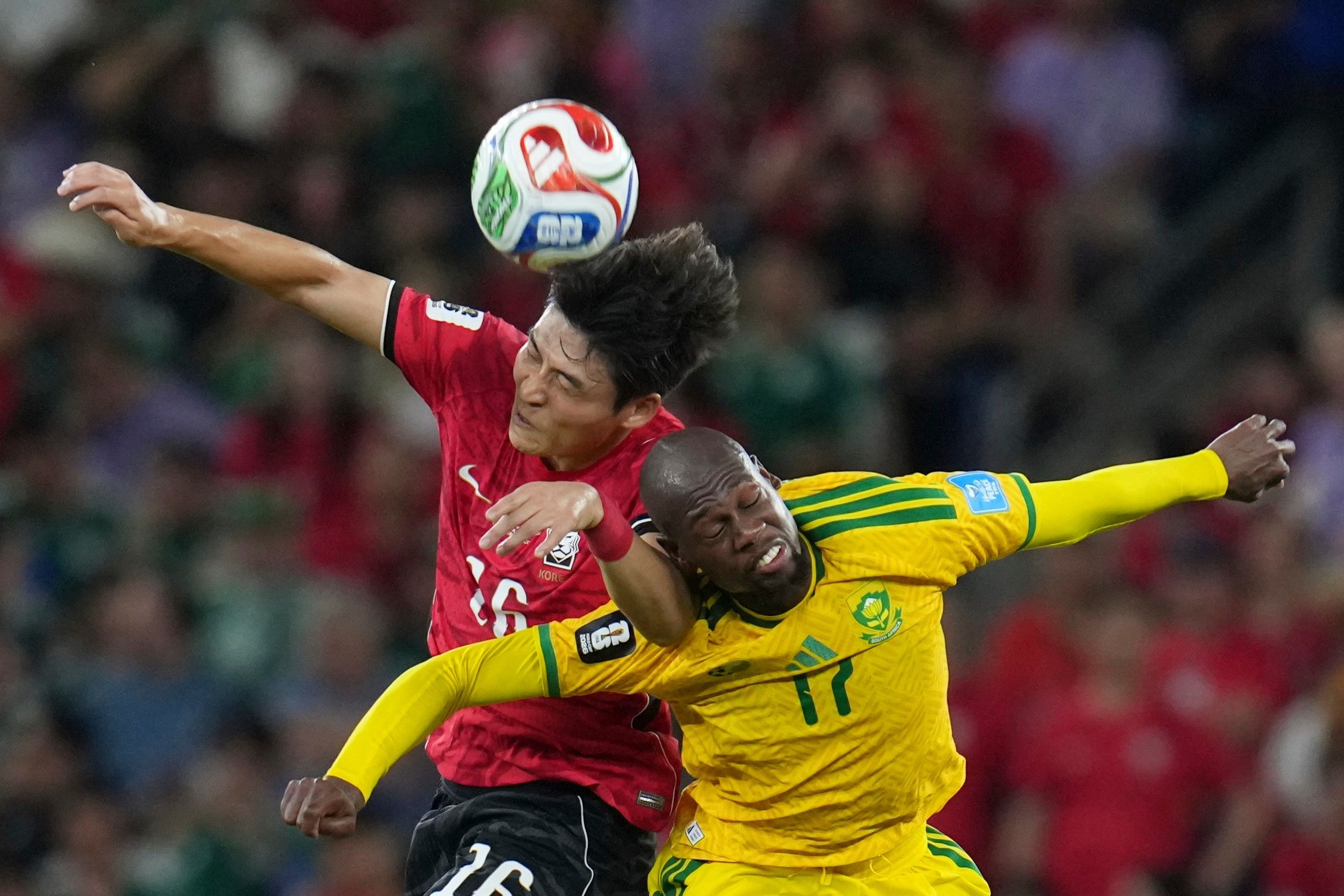 South Africa coach Broos hails team after reaching World Cup knockouts