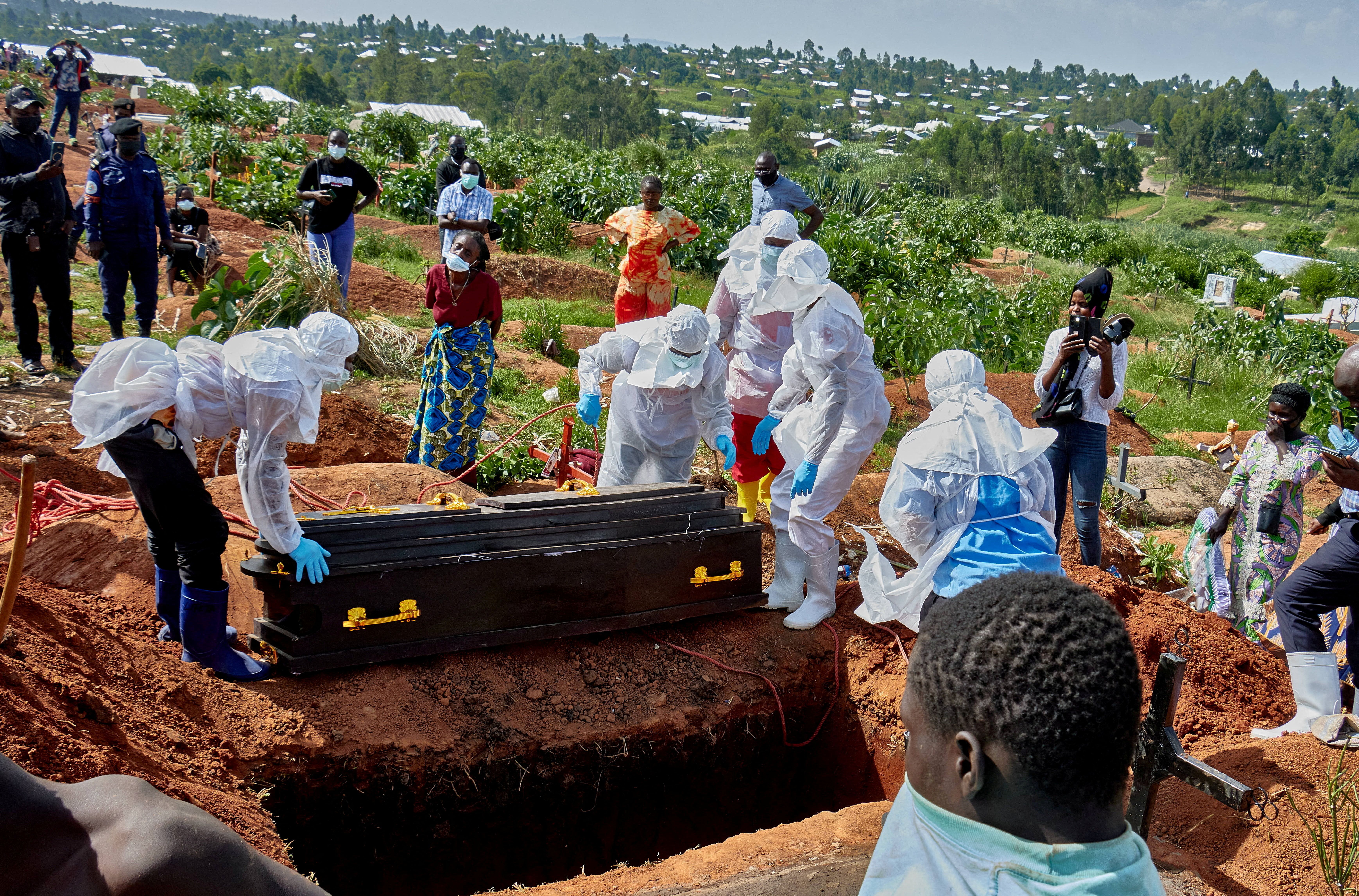 Violence fueling Ebola crisis in eastern DR Congo, WHO chief warns