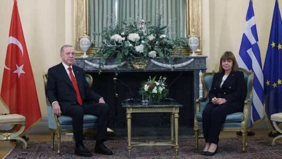 Erdogan: "Notre réunion contribuera à une nouvelle ère entre la Turquie et la Grèce"