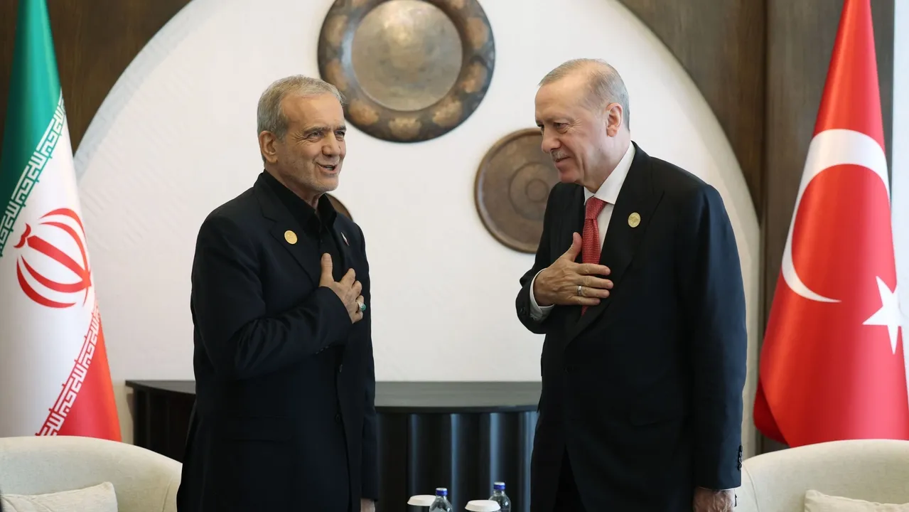 Türkiye's Erdogan vows push for regional peace in call with Iran's Pezeshkian