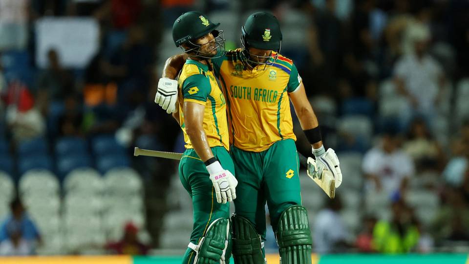 South Africa thrash Afghanistan to reach first T20 World Cup final