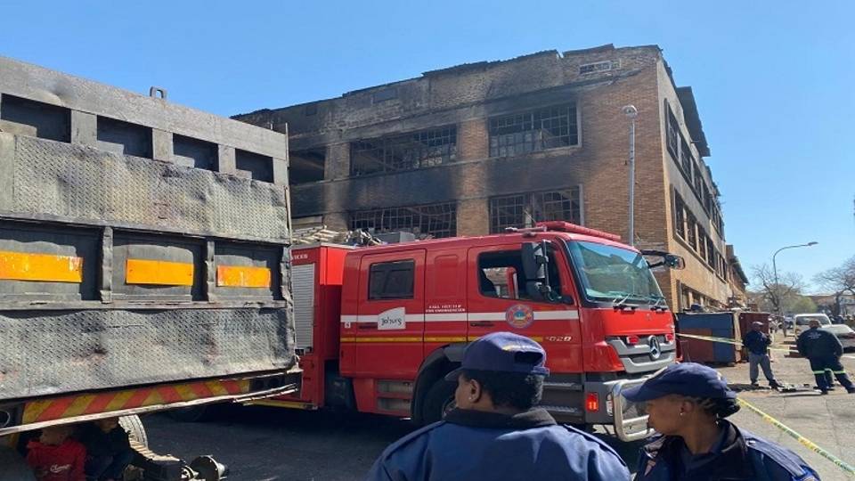 Fatalities after another 'hijacked building' fire in Johannesburg